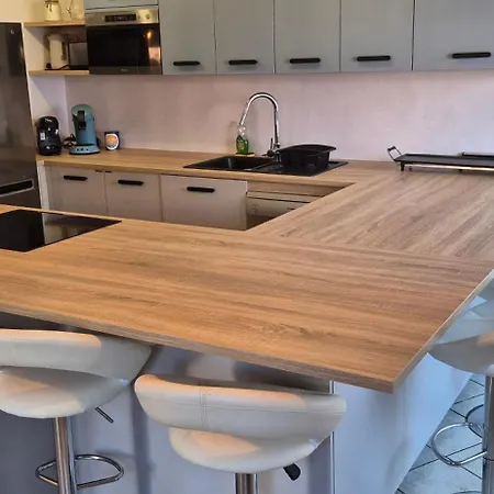 Superbe Duplex Climatise, Wifi, Terrasse, Piscine Apartamento
